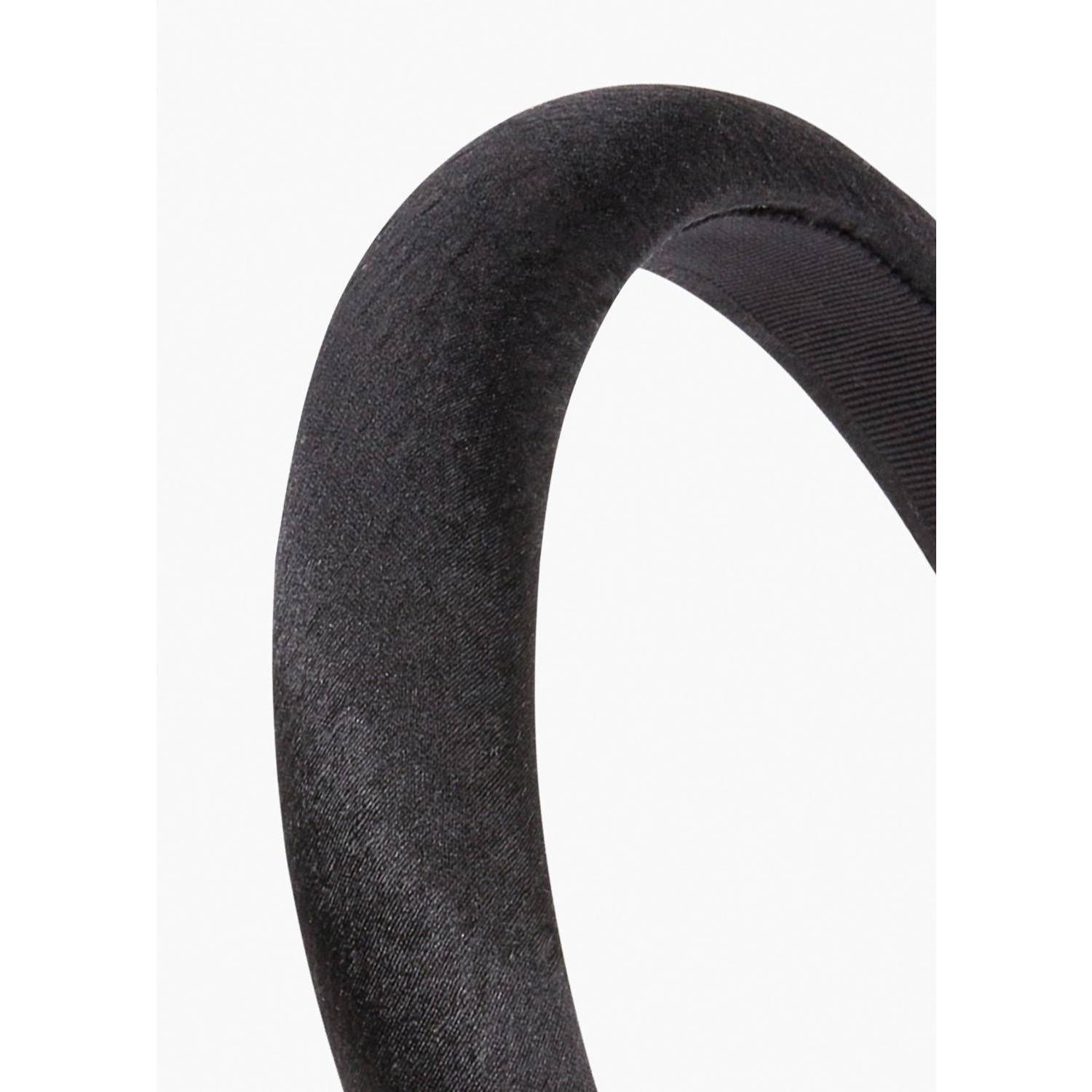 New Jennifer Behr Tori Headband In Black — image 2 of 3